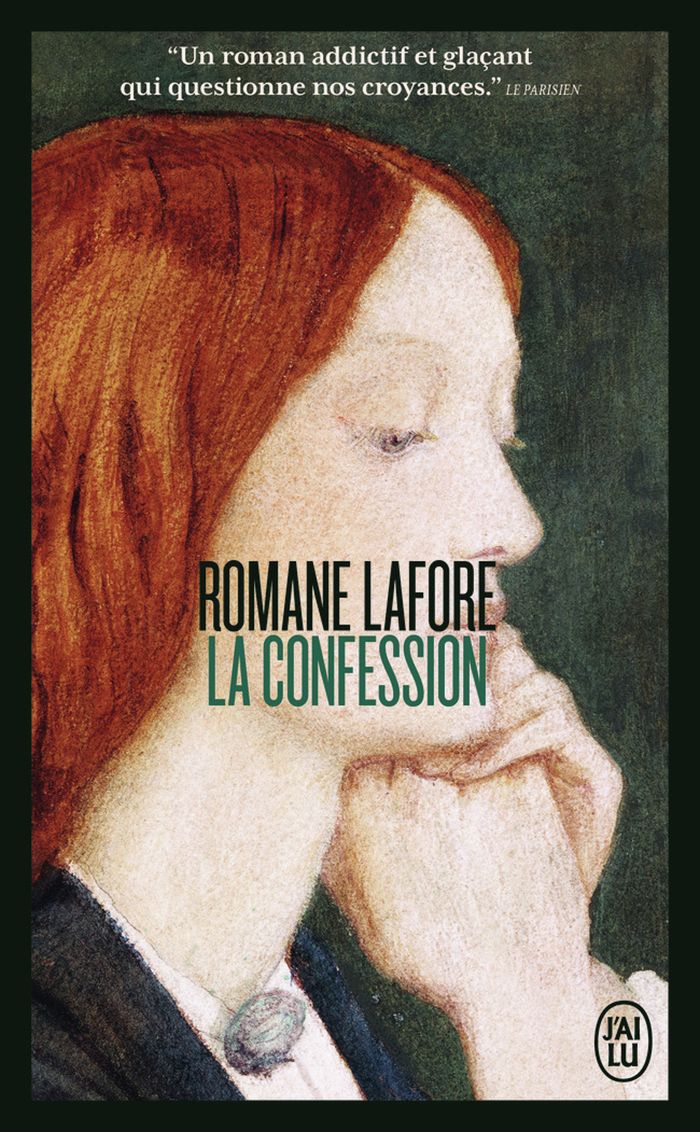 Couverture du livre « La confession : roman » de Romane Lafore, librairie Les Contes Infusés à Corte