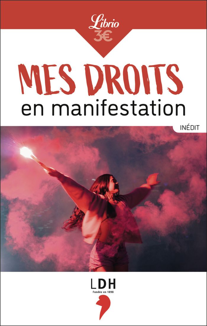 Couverture du livre « Mes droits en manifestation », librairie Les Contes Infusés à Corte