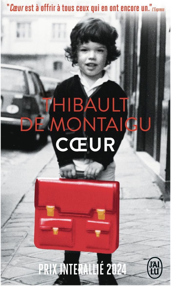 Couverture du livre « Coeur : roman » de Thibault de Montaigu, librairie Les Contes Infusés à Corte
