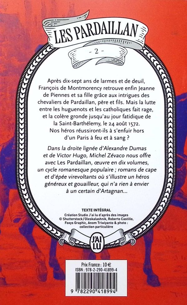 Quatrième de couverture de « L'épopée d'amour »