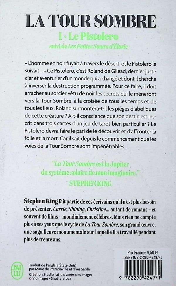 Quatrième de couverture de « Le pistolero »