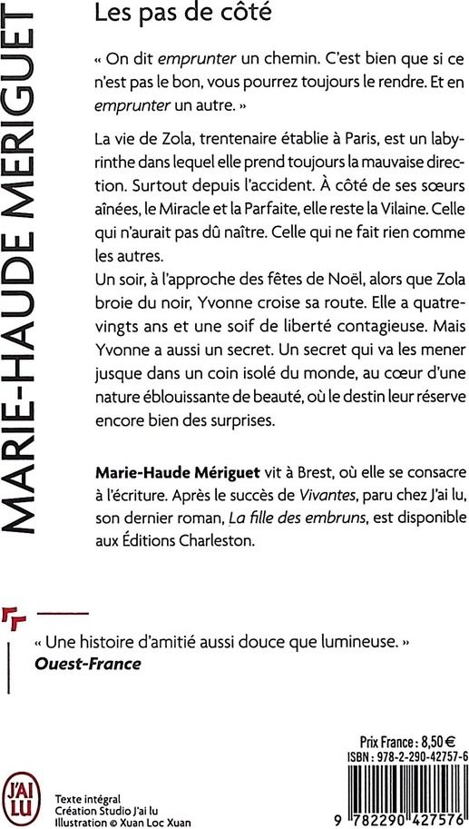 Quatrième de couverture de « Les pas de côté »