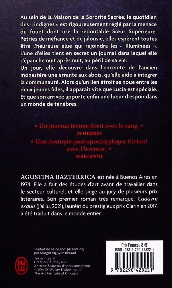 Quatrième de couverture de « LES INDIGNES »