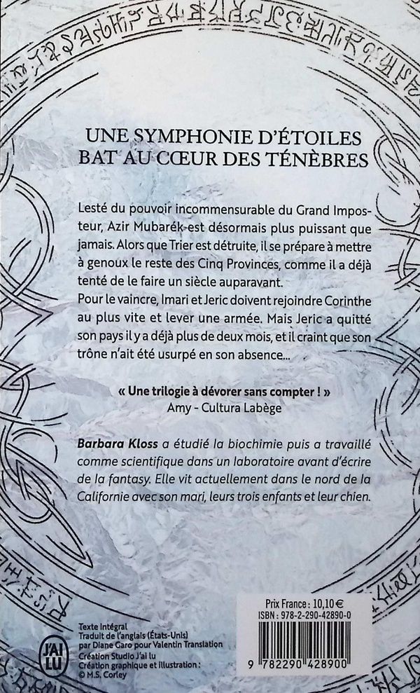 Quatrième de couverture de « Gods of Men »