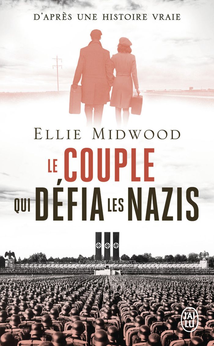 Couverture du livre « Le couple qui défia les nazis : roman » de Ellie Midwood, librairie Les Contes Infusés à Corte