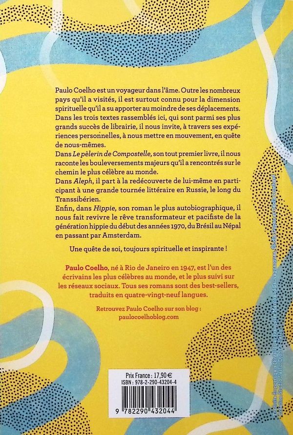 Quatrième de couverture de « Voyages initiatiques : dans les pas de Paulo Coelho »