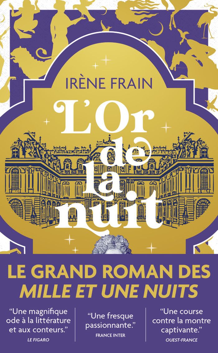 Couverture du livre « L'OR DE LA NUIT » de Irene Frain, librairie Les Contes Infusés à Corte