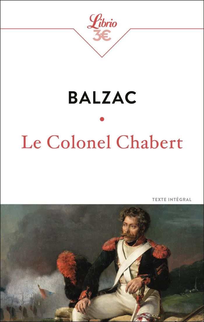 Couverture du livre « Le Colonel Chabert », librairie Les Contes Infusés à Corte