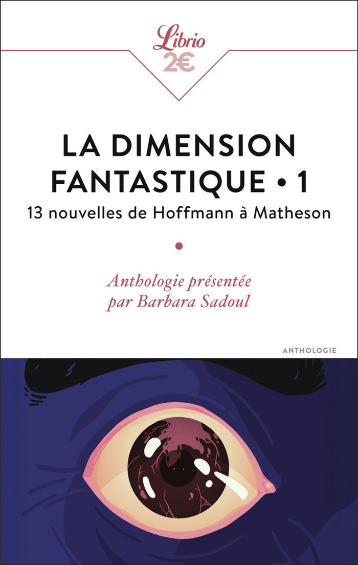 Couverture du livre « La dimension fantastique : 13 nouvelles de Hoffmann à Matheson », librairie Les Contes Infusés à Corte