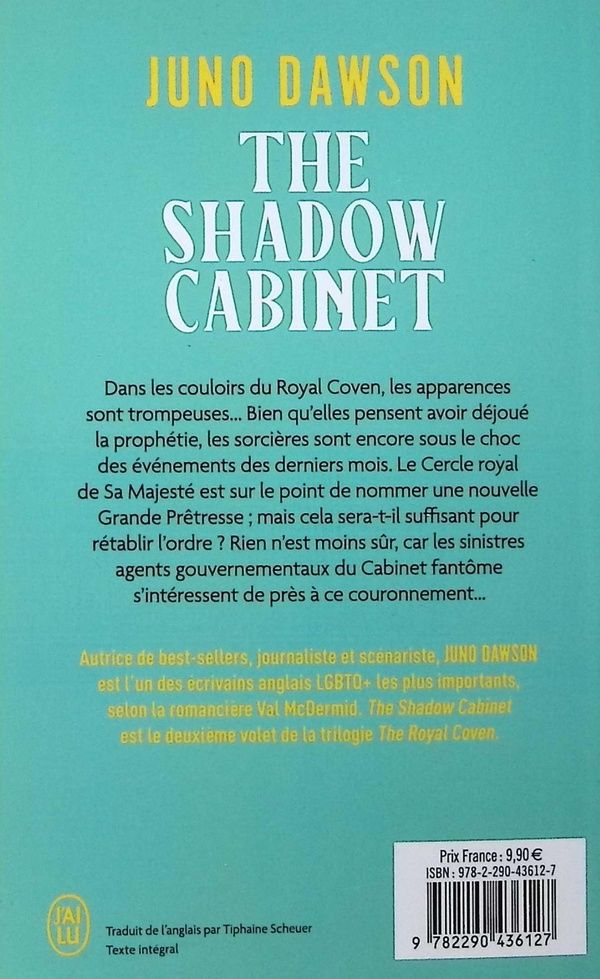 Quatrième de couverture de « THE ROYAL COVEN - VOL02 - THE SHADOW CABINET »