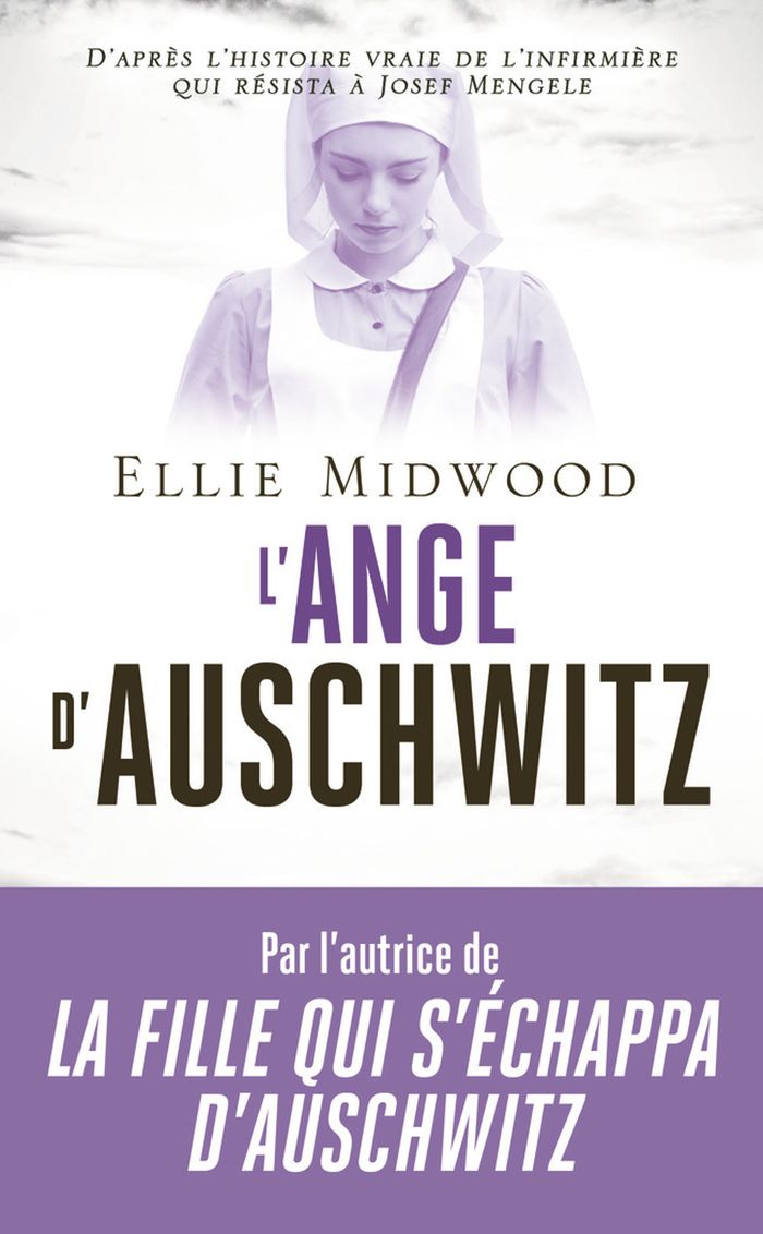 Couverture du livre « L'ANGE D'AUSCHWITZ » de Ellie Midwood, librairie Les Contes Infusés à Corte