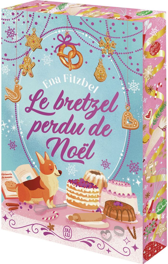 Couverture du livre « LE BRETZEL PERDU DE NOEL », librairie Les Contes Infusés à Corte