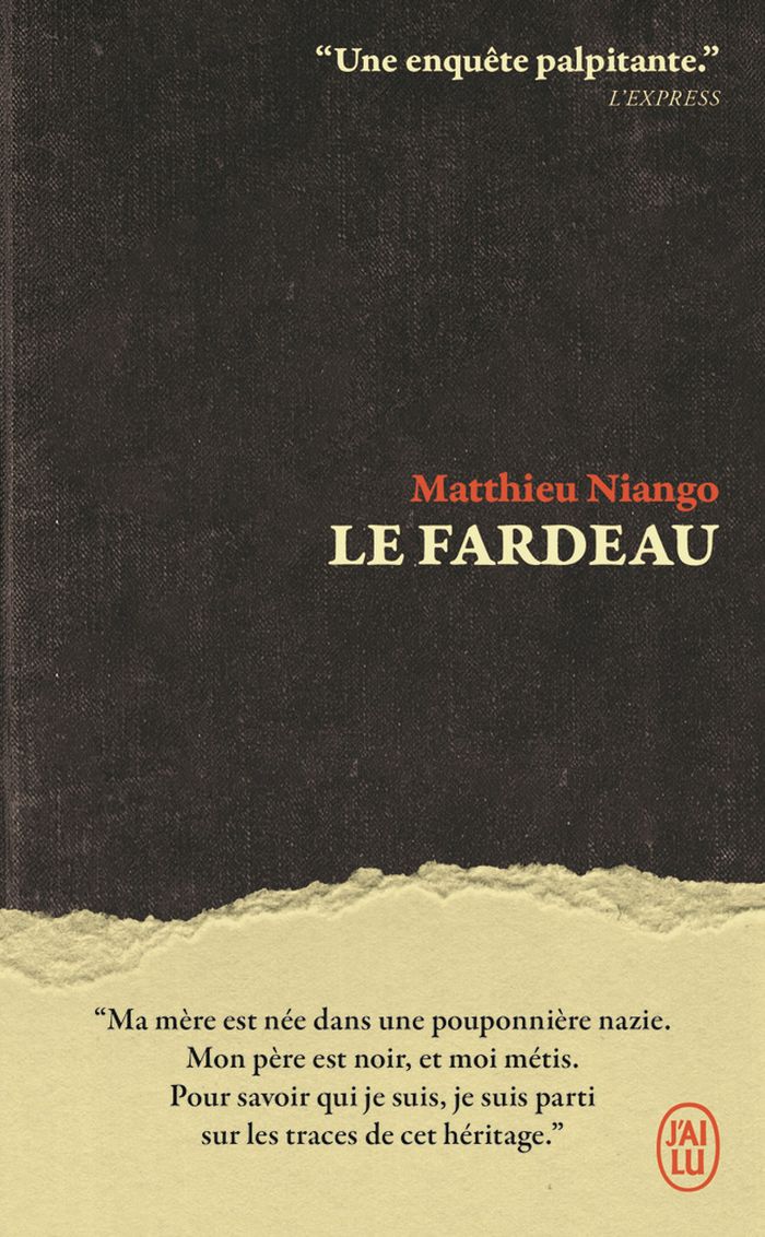 Couverture du livre « LE FARDEAU » de Matthieu Niango, librairie Les Contes Infusés à Corte