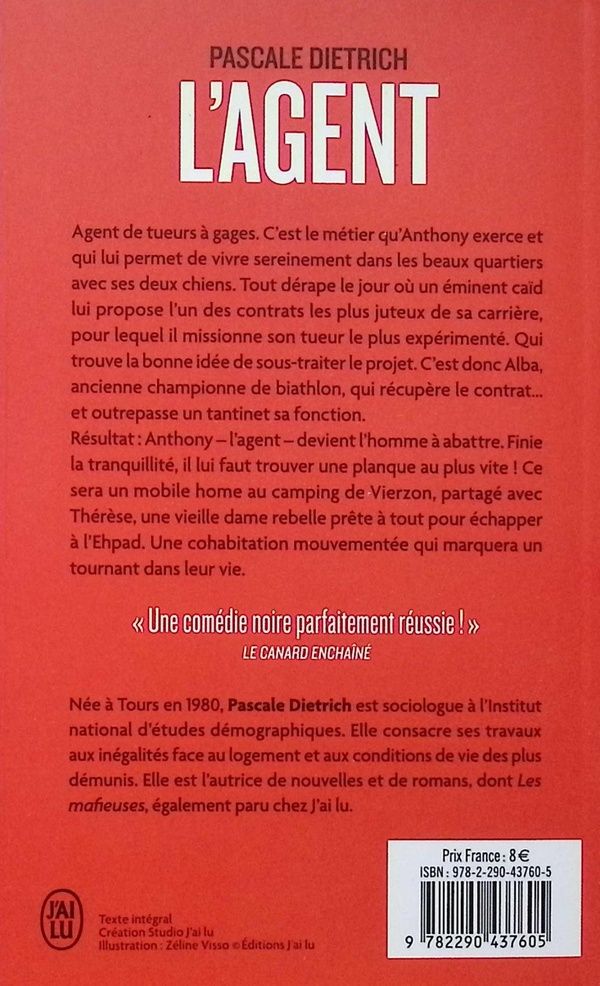 Quatrième de couverture de « L'agent »