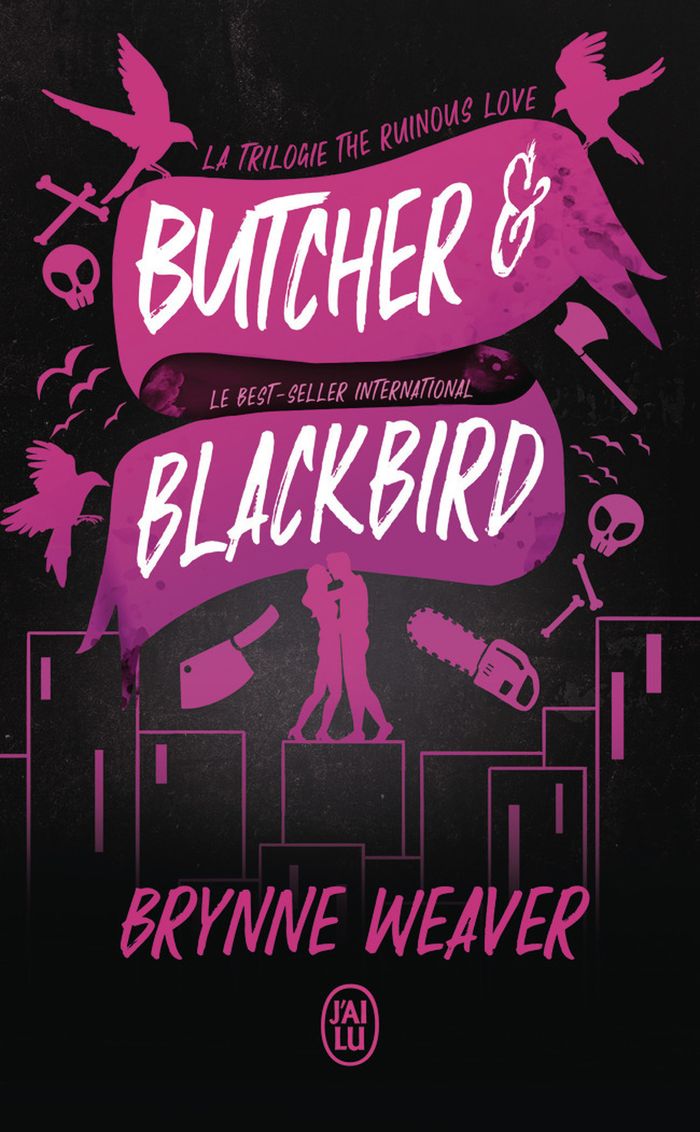 Couverture du livre « THE RUINOUS LOVE TRILOGY - VOL01 - BUTCHER & BLACKBIRD » de Brynne Weaver, librairie Les Contes Infusés à Corte