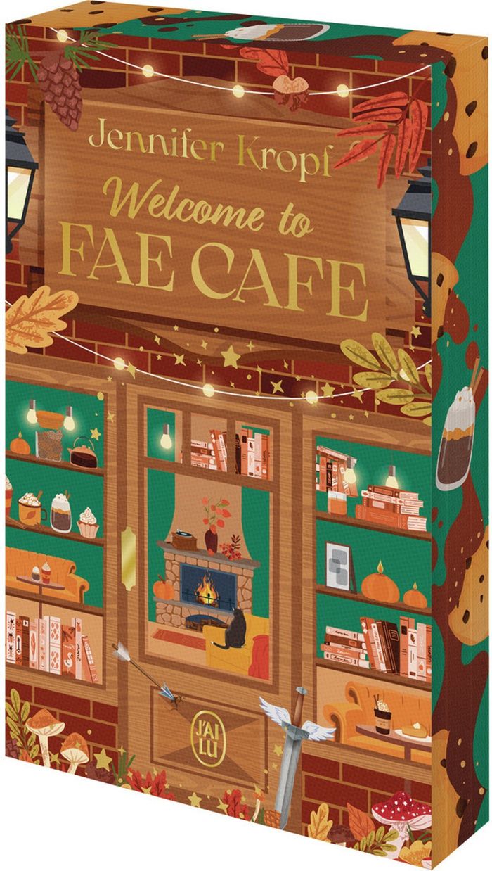 Couverture du livre « WELCOME TO FAE CAFE » de Jennifer Kropf, librairie Les Contes Infusés à Corte