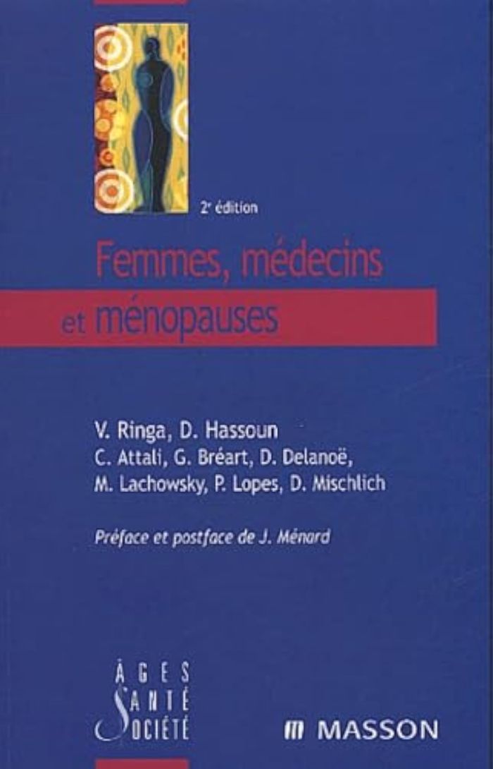 Couverture du livre « FEMMES, MEDECINS ET MENOPAUSES », librairie Les Contes Infusés à Corte