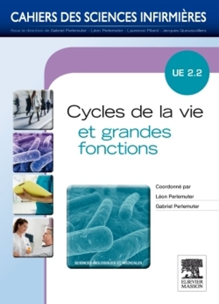 Couverture du livre « CYCLES DE LA VIE ET GRANDES FONCTIONS - UNITE D'ENSEIGNEMENT 2.2 », librairie Les Contes Infusés à Corte