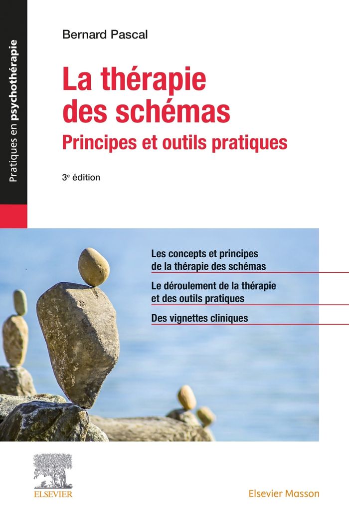 Couverture du livre « La thérapie des schémas : Principes et outils pratiques » de Bernard Pascal, librairie Les Contes Infusés à Corte