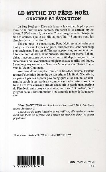 Quatrième de couverture de « LE MYTHE DU PERE NOEL »