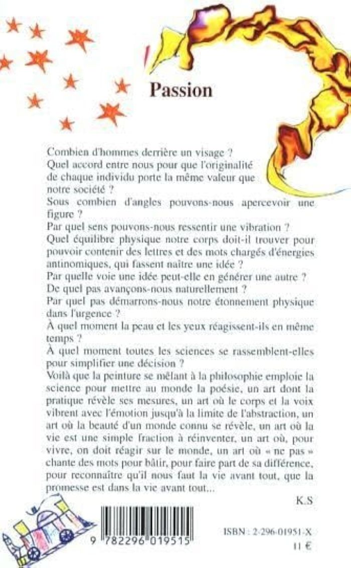 Couverture du livre « PASSION » de Kazem Shahryari, librairie Les Contes Infusés à Corte