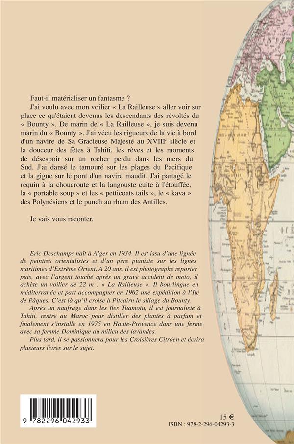 Quatrième de couverture de « LA CUISINE DES REVOLTES DU BOUNTY »