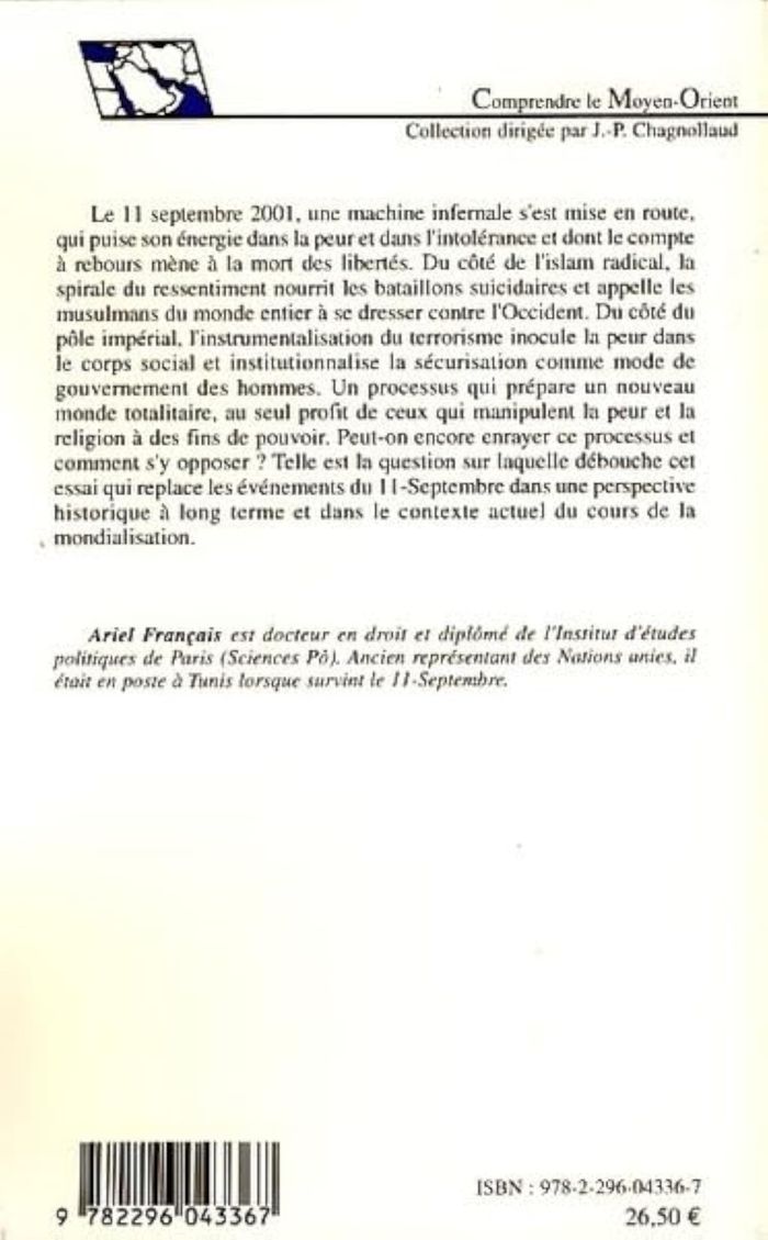 Couverture du livre « ISLAM RADICAL ET NOUVEL ORDRE IMPERIAL - LA MENACE TOTALITAIRE » de Ariel Francais, librairie Les Contes Infusés à Corte