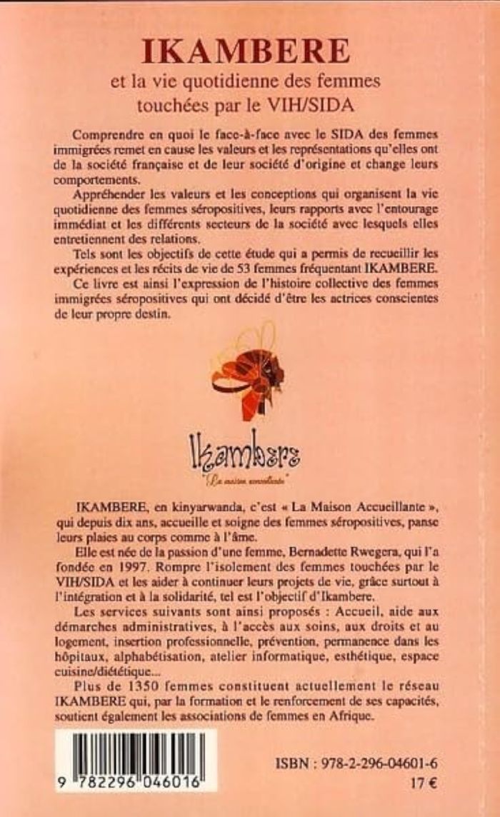 Couverture du livre « IKAMBERE ET LA VIE QUOTIDIENNE DES FEMMES TOUCHEES PAR LE VIH/SIDA » de Xxx, librairie Les Contes Infusés à Corte