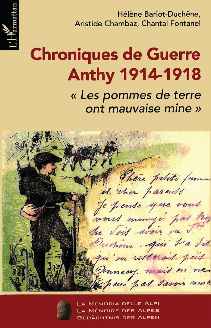Couverture du livre « CHRONIQUES DE GUERRE - "LES POMMES DE TERRE ONT MAUVAISES MINES" » de Xxx, librairie Les Contes Infusés à Corte