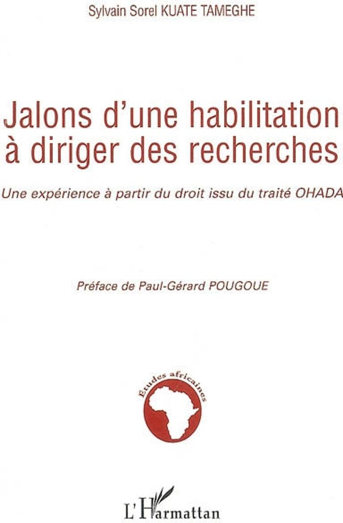 Couverture du livre « JALONS D'UNE HABILITATION A DIRIGER DES RECHERCHES - UNE EXPERIENCE A PARTIR DU DROIT ISSU DU TRAITE », librairie Les Contes Infusés à Corte