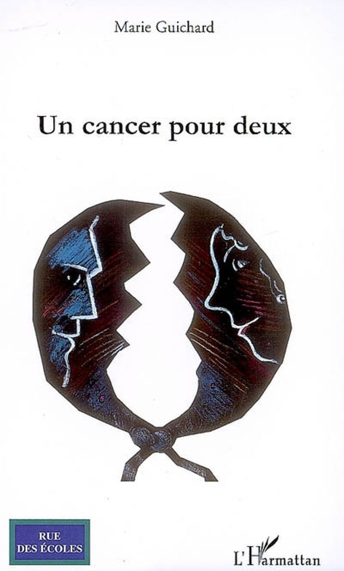 Couverture du livre « UN CANCER POUR DEUX » de Marie Guichard, librairie Les Contes Infusés à Corte