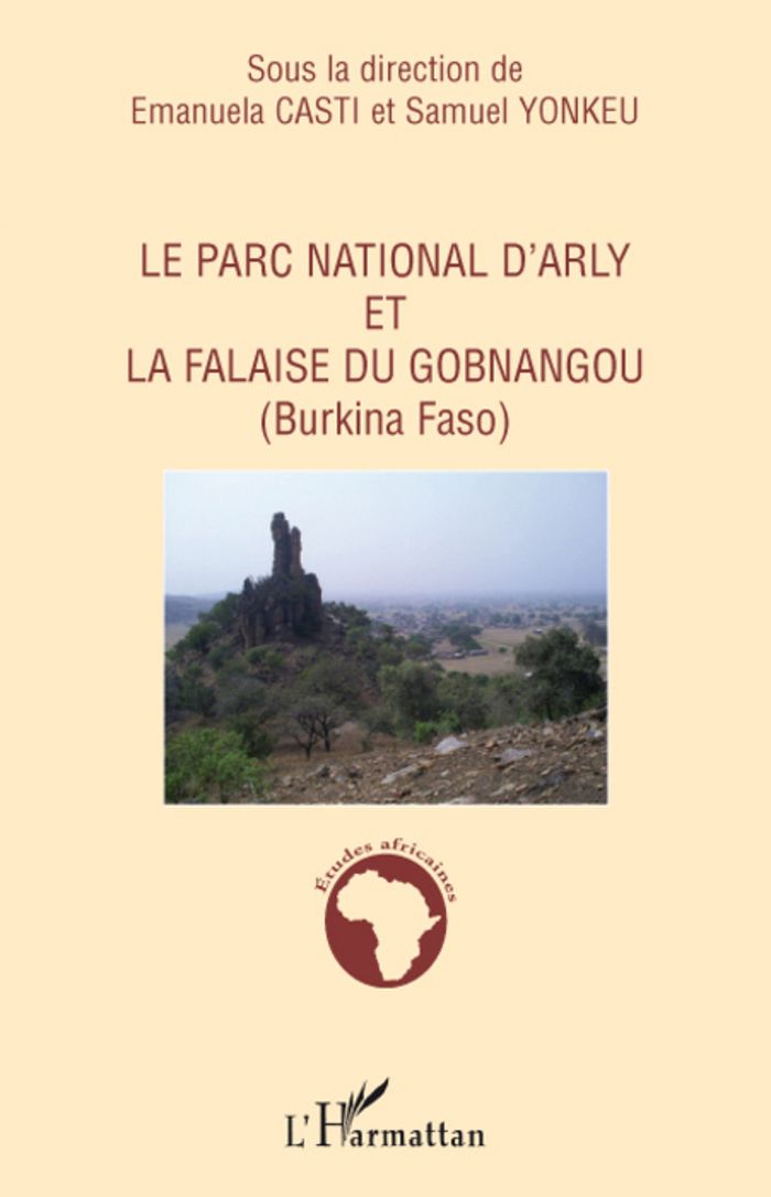 Couverture du livre « LE PARC NATIONAL D'ARLY ET LA FALAISE DE GOBNANGOU (BURKINA FASO) » de Xxx, librairie Les Contes Infusés à Corte
