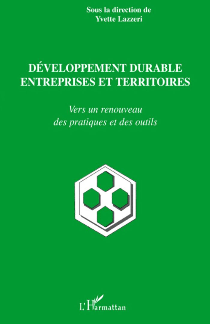 Couverture du livre « DEVELOPPEMENT DURABLE, ENTREPRISES ET TERRITOIRES - VERS UN RENOUVEAU DES PRATIQUES ET DES OUTILS » de Yvette Lazzeri, librairie Les Contes Infusés à Corte
