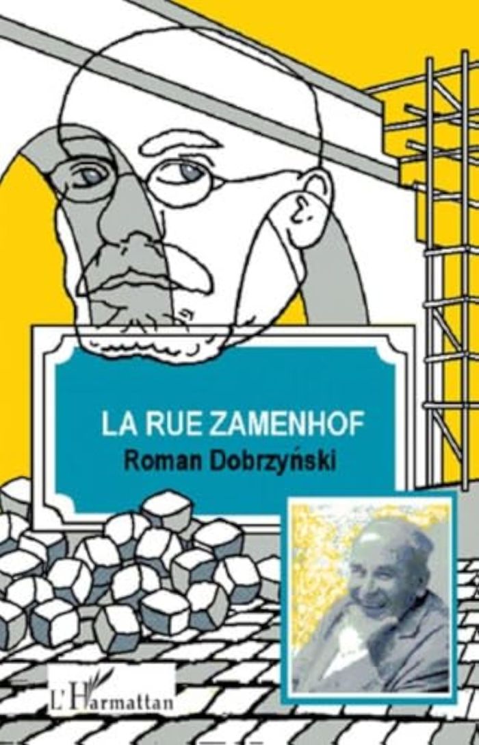 Couverture du livre « LA RUE ZAMENHOF - ECRIT D'APRES LES ENTRETIENS AVEC LOUIS CHRISTOPHE ZALESKI-ZAMENHOF », librairie Les Contes Infusés à Corte