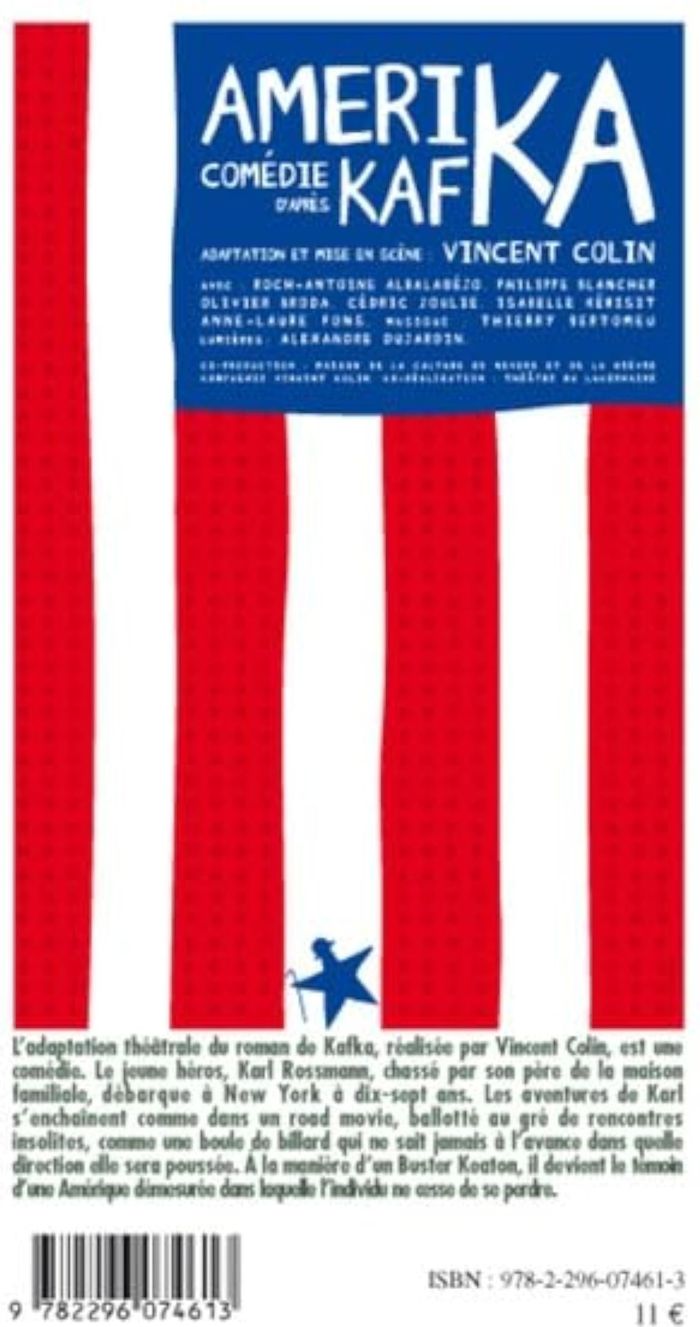 Couverture du livre « AMERIKA », librairie Les Contes Infusés à Corte