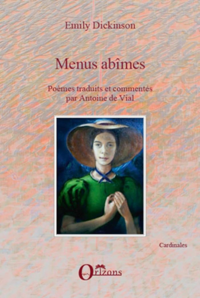 Couverture du livre « Menus abîmes : poèmes » de Emily Dickinson, librairie Les Contes Infusés à Corte