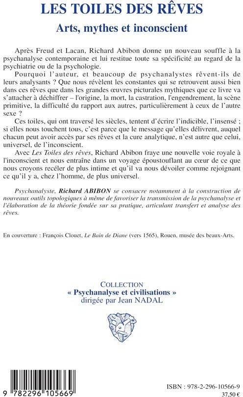 Quatrième de couverture de « LES TOILES DES REVES - ART, MYTHES ET INCONSCIENT »