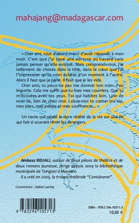 Quatrième de couverture de « MAHAJANG MADAGASCAR.COM »