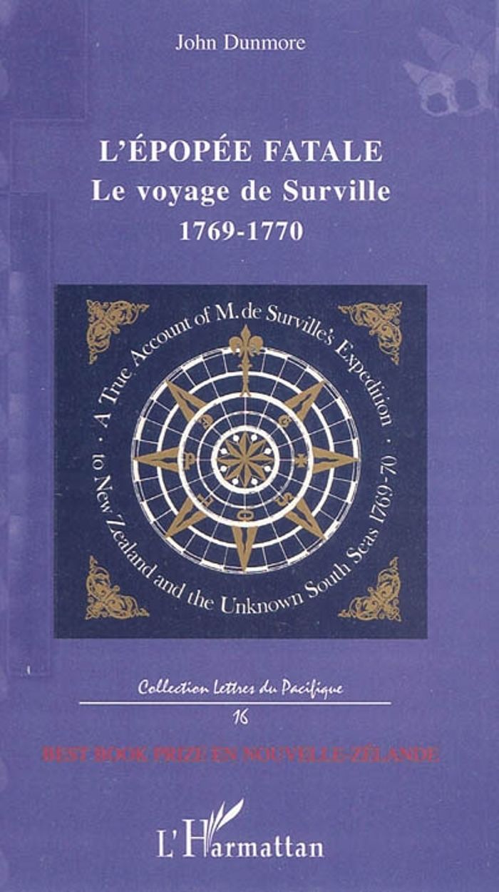 Couverture du livre « L'EPOPEE FATALE - LE VOYAGE DE SURVILLE - 1769-1770 », librairie Les Contes Infusés à Corte