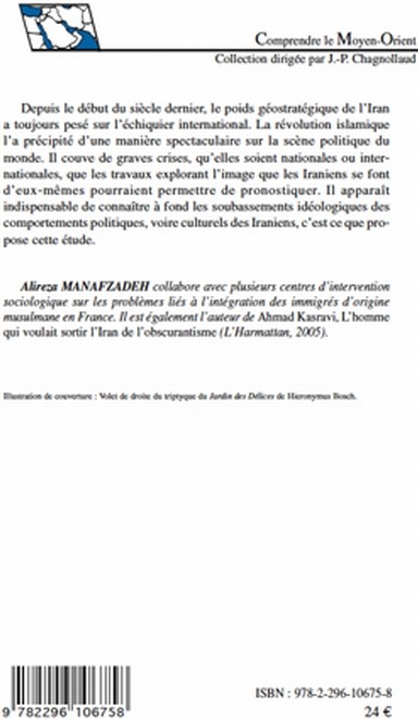 Quatrième de couverture de « LA CONSTRUCTION IDENTITAIRE EN IRAN »