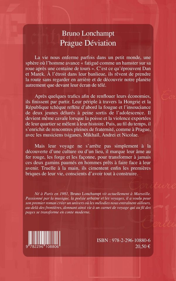 Quatrième de couverture de « PRAGUE DEVIATION - ROMAN »