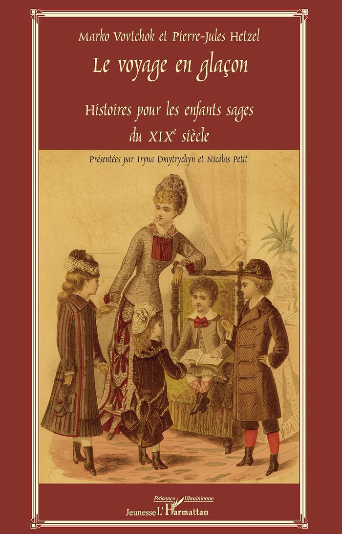 Couverture du livre « LE VOYAGE EN GLACON - HISTOIRES POUR LES ENFANTS SAGES DU XIXE SIECLE », librairie Les Contes Infusés à Corte