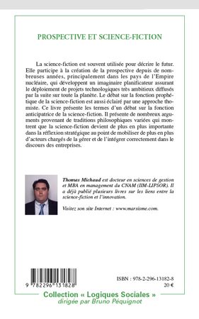 Quatrième de couverture de « PROSPECTIVE ET SCIENCE-FICTION »