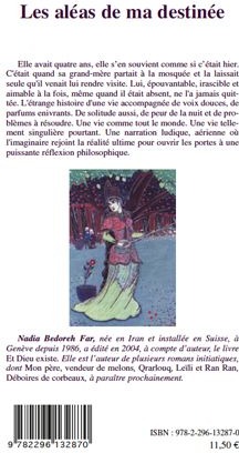 Quatrième de couverture de « LES ALEAS DE MA DESTINEE »