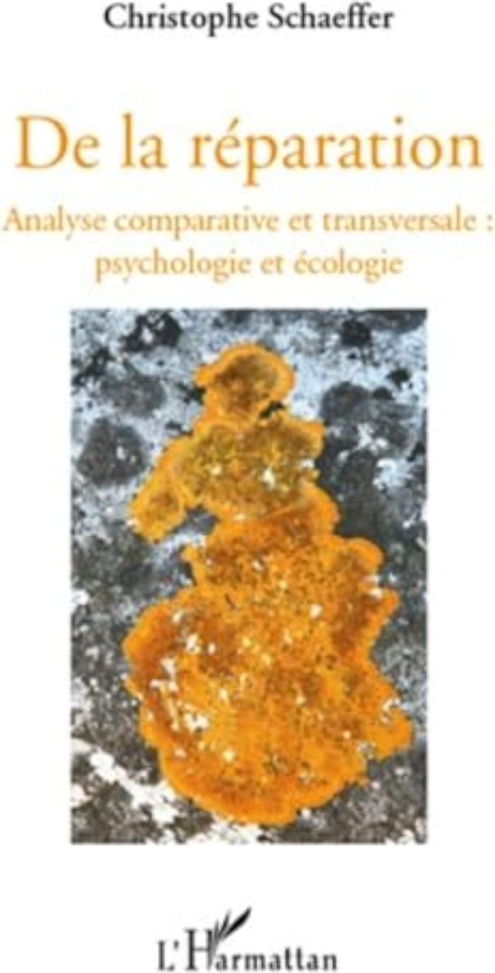 Couverture du livre « DE LA REPARATION - PSYCHOLOGIE ET ECOLOGIE » de Xxx, librairie Les Contes Infusés à Corte