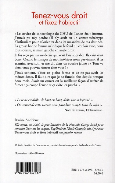 Quatrième de couverture de « TENEZ-VOUS DROIT - ET FIXEZ L'OBJECTIF »