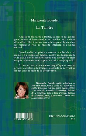 Quatrième de couverture de « LA TANIERE - ROMAN »