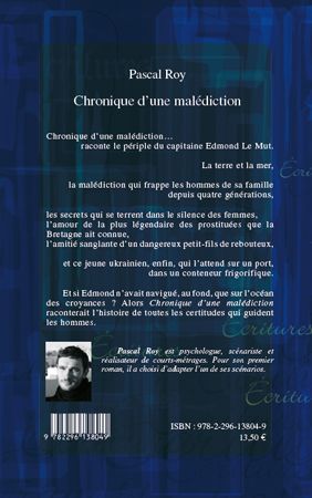 Quatrième de couverture de « CHRONIQUE D'UNE MALEDICTION »