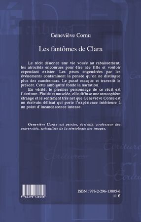 Quatrième de couverture de « LES FANTOMES DE CLARA »