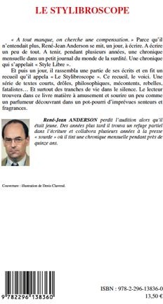 Quatrième de couverture de « LE STYLIBROSCOPE »